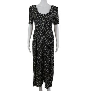 Vintage Parallel Ann Taylor Jumpsuit Size 8